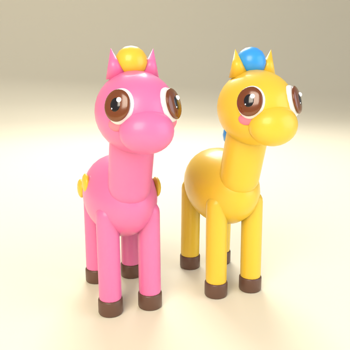 Dot & Dash in 3D