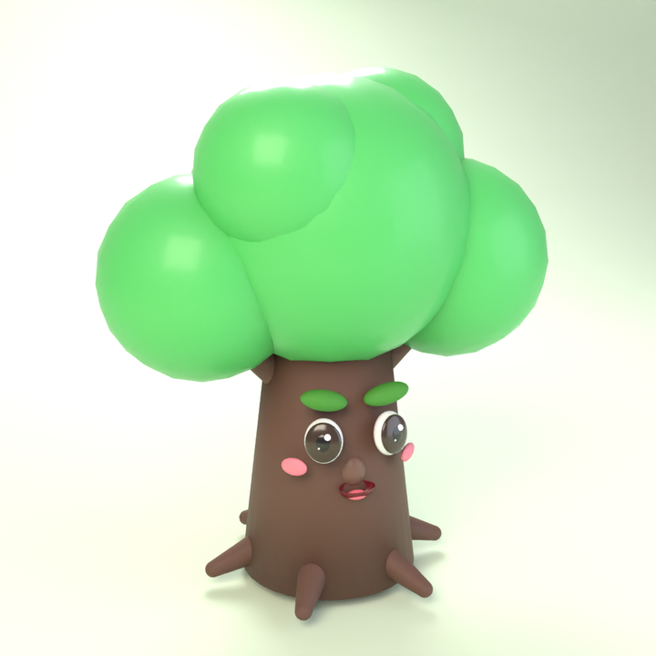 Grandpa Oak in 3D