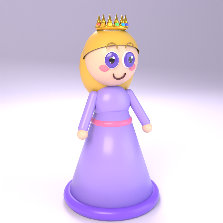 Queen Lumina in 3D