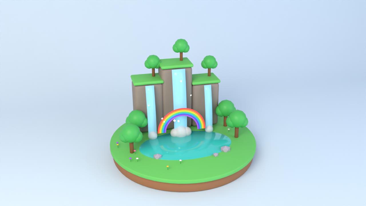 Starfall Falls in 3D