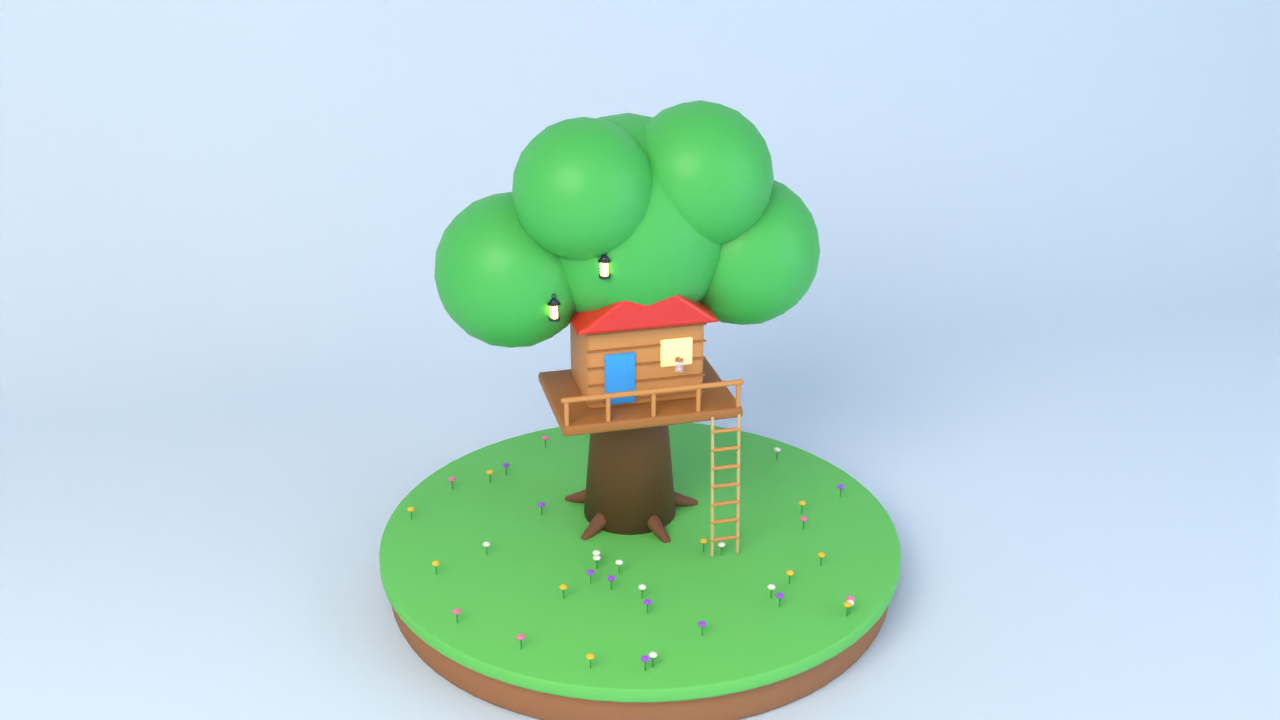 Zuzu's Treehouse in 3D