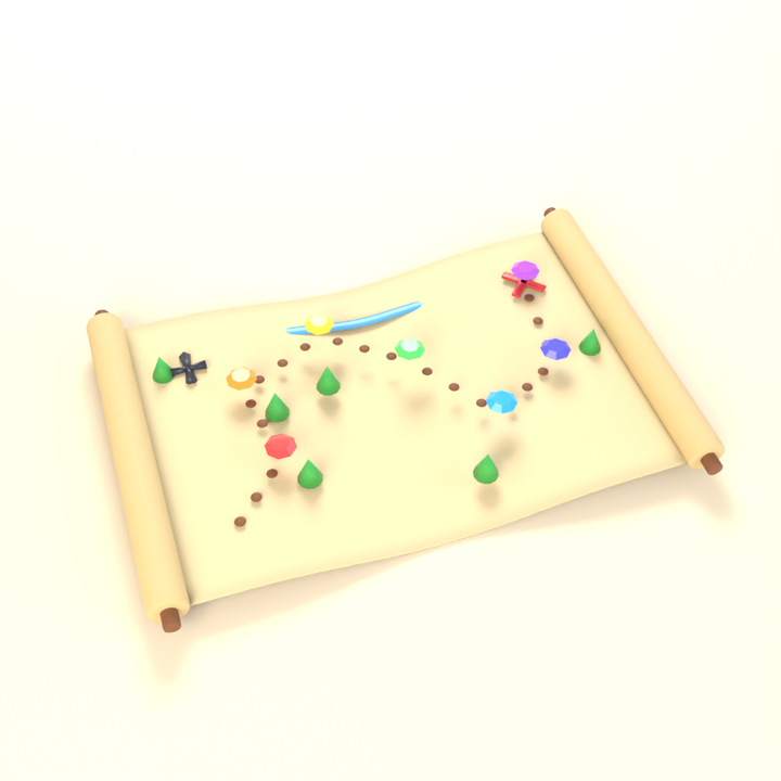 The Gem Map in 3D