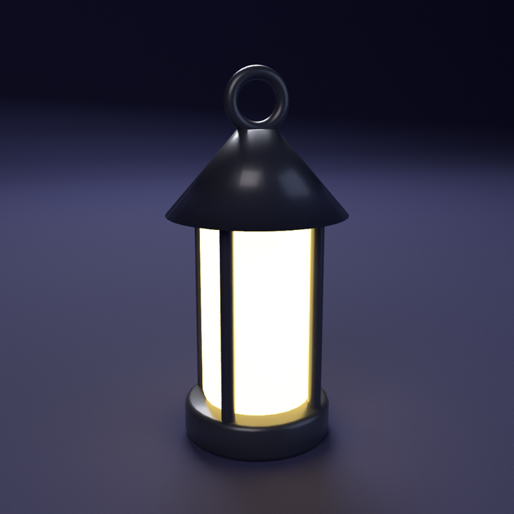 Treehouse Lantern in 3D